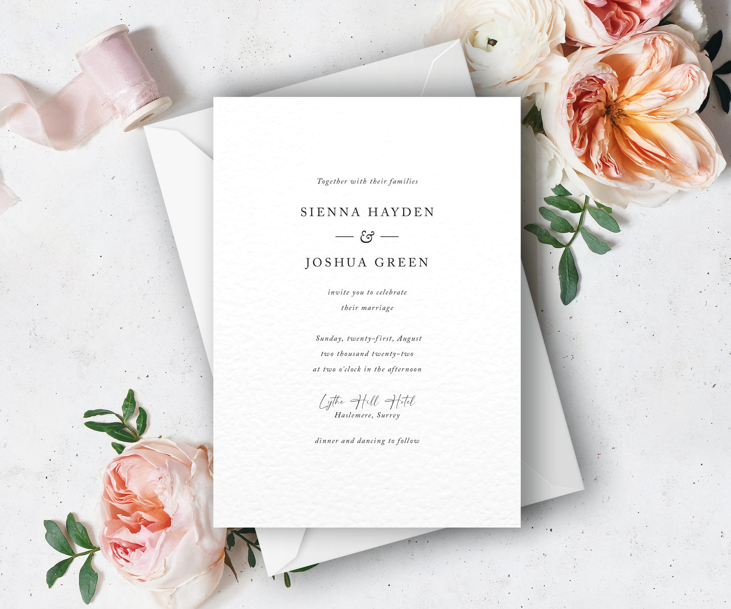 Sienna Wedding Invitation Set