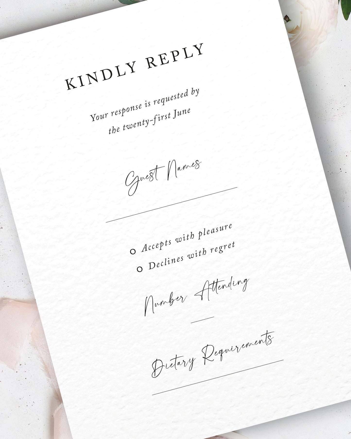 Sienna Wedding Invitation Set