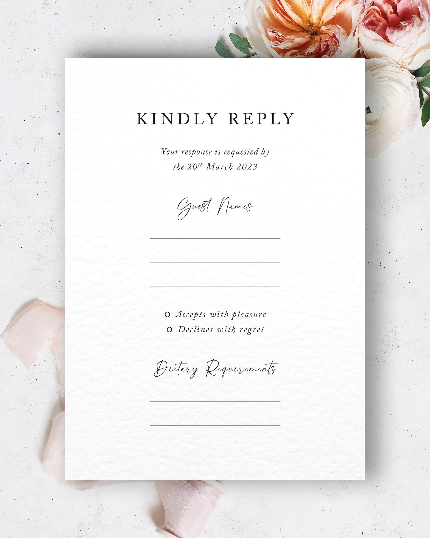 Florence Wedding Invitation Set