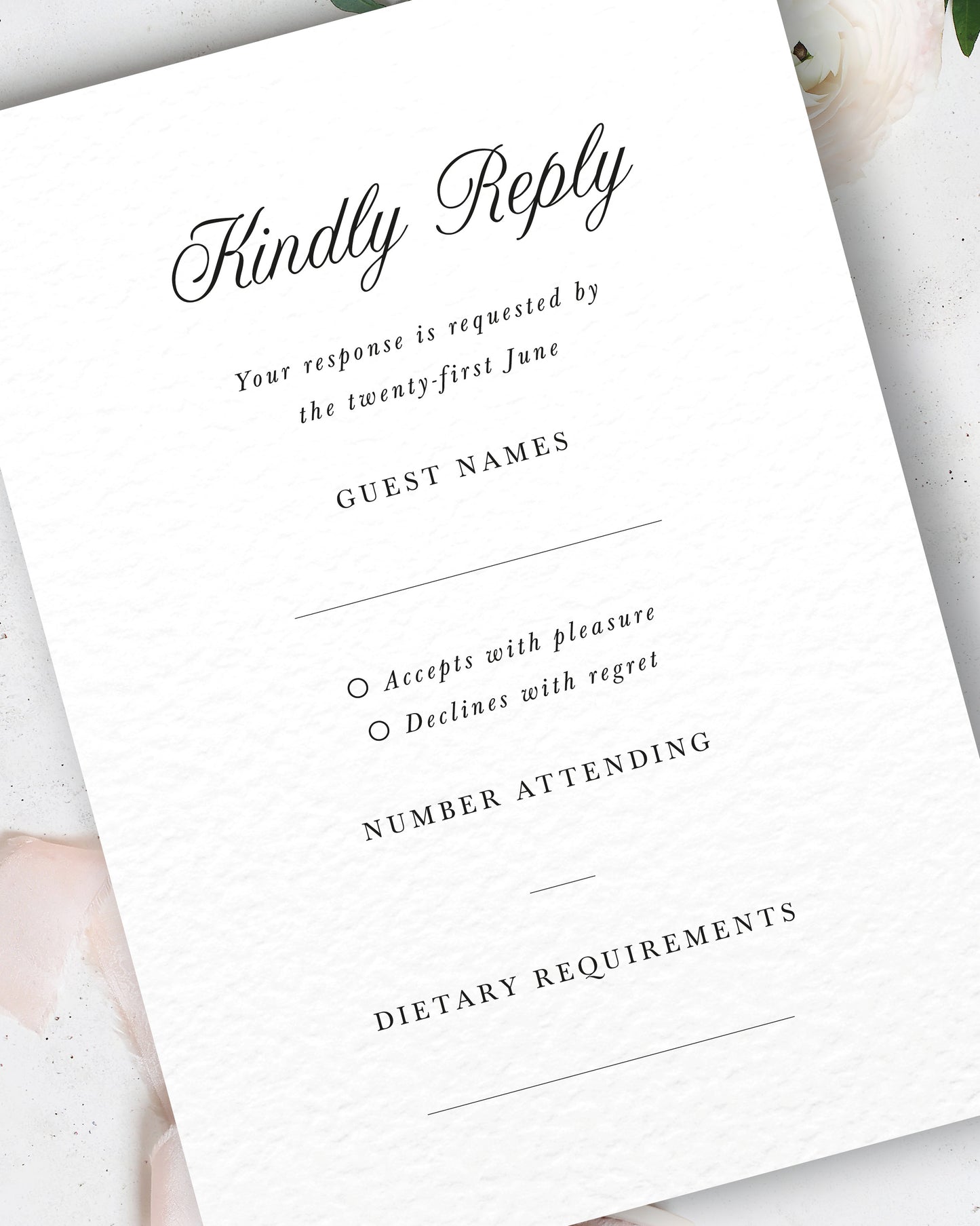 Luna Wedding Invitation Set