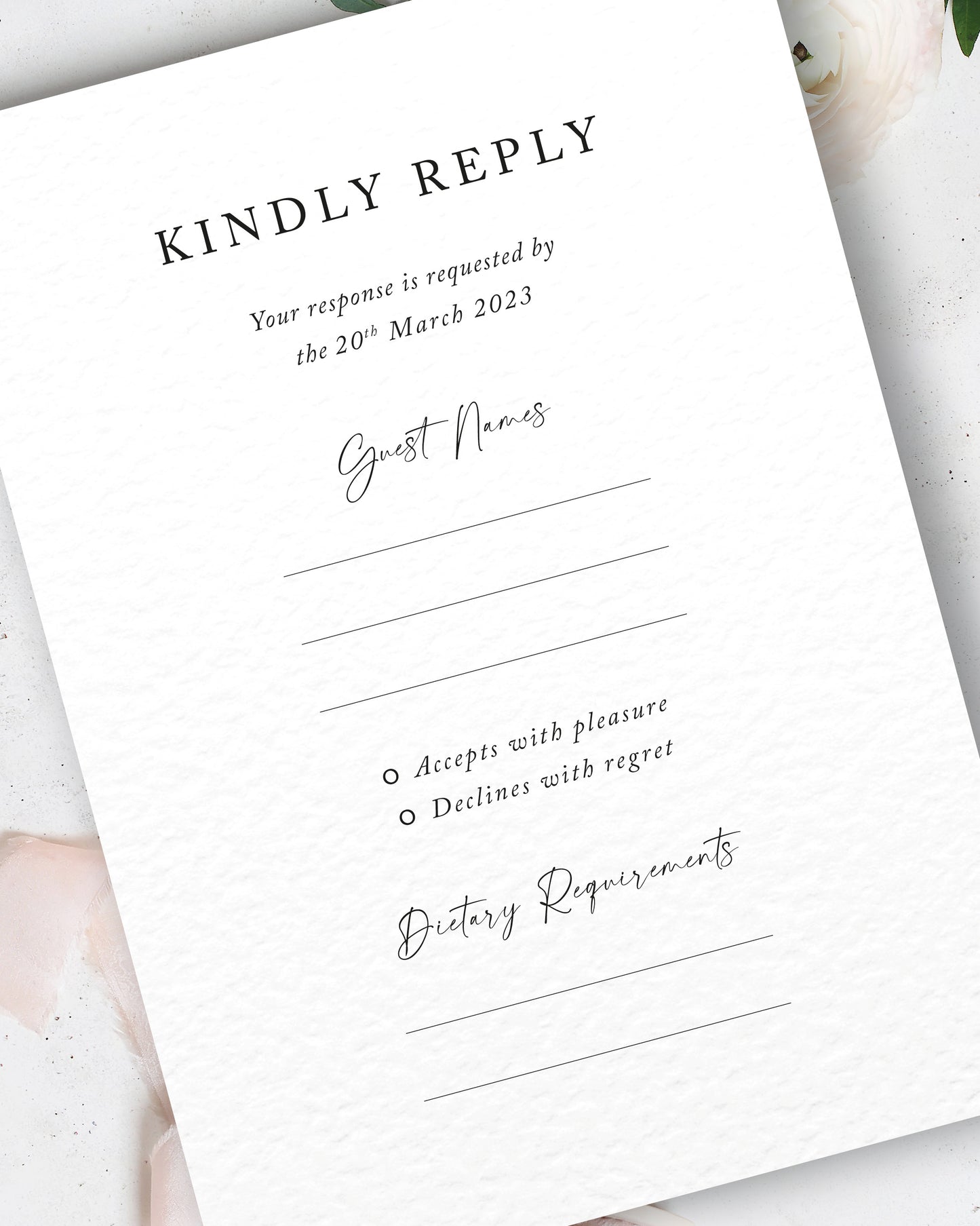 Florence Wedding Invitation Set