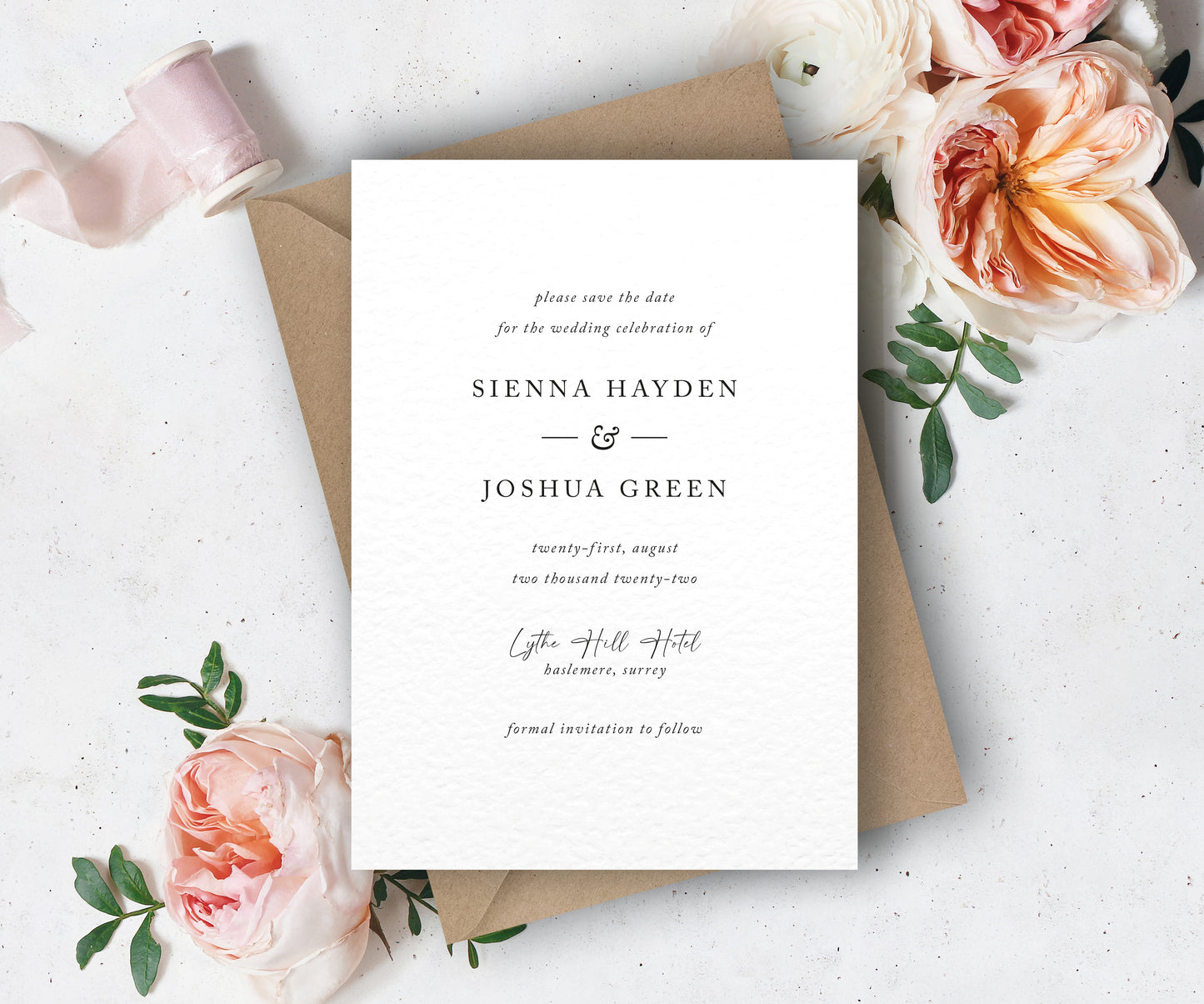 Sienna Save the Dates