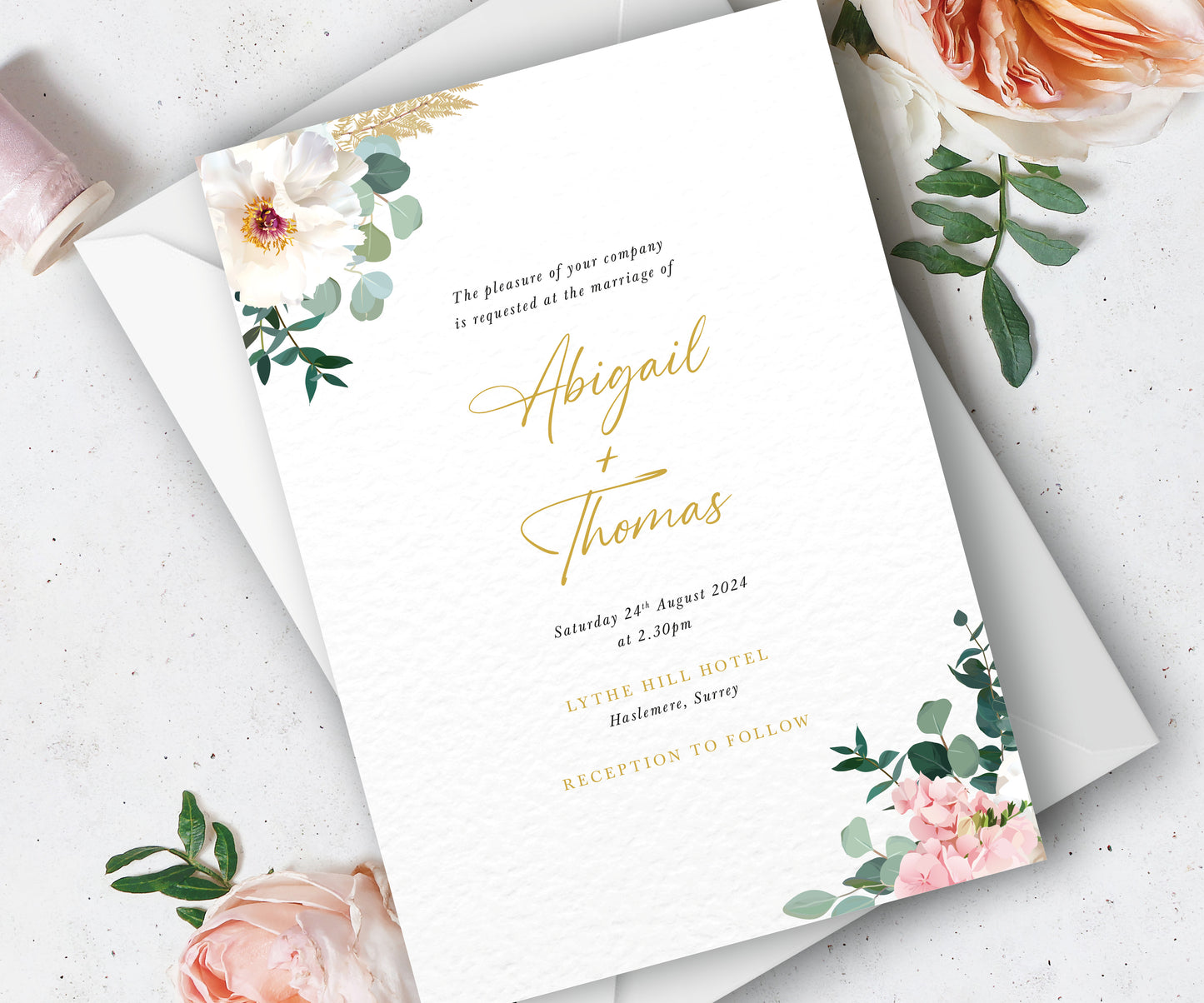 Abigail Wedding Invitation Set