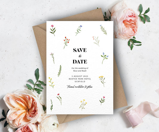 Rose Save the Dates